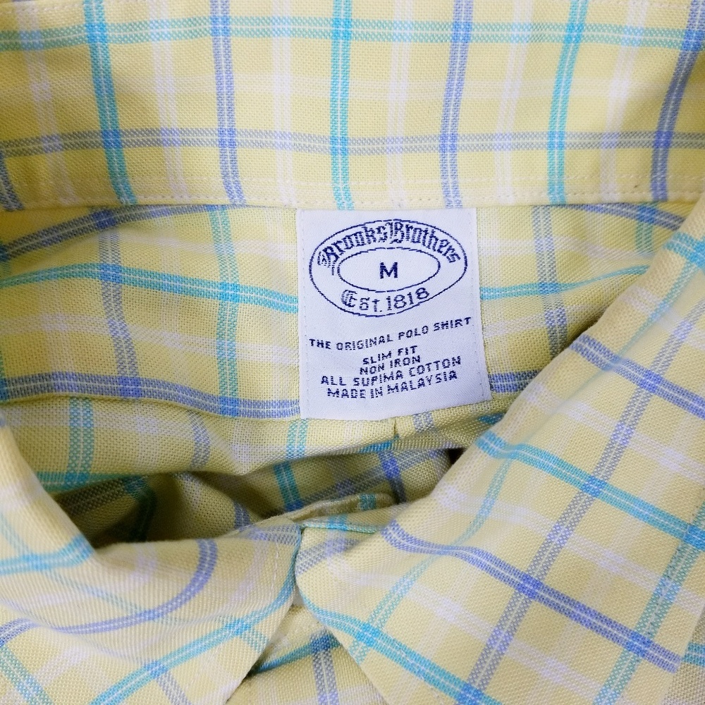 Brooks Brothers 1818 slim fit non iron button down - Picture 4 of 8